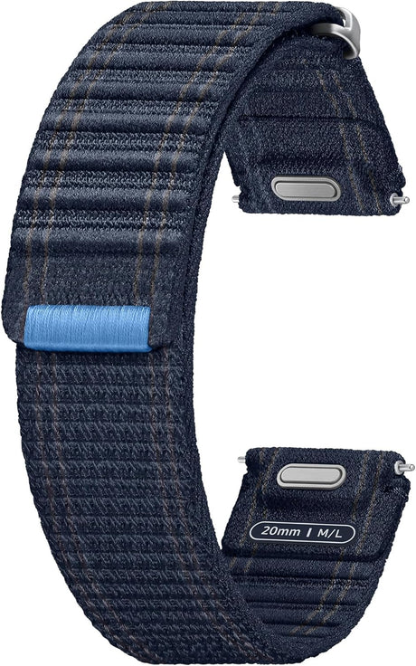Samsung Galaxy Official Fabric Band for Galaxy Watch7, M/L, Navy Blue