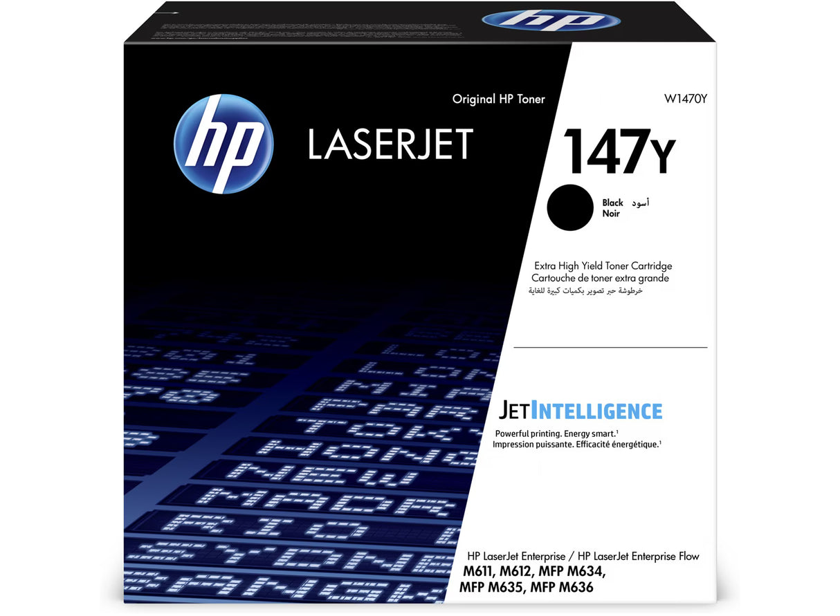 HP 147Y Extra High Yield Black Original LaserJet Toner Cartridge - W1470Y
