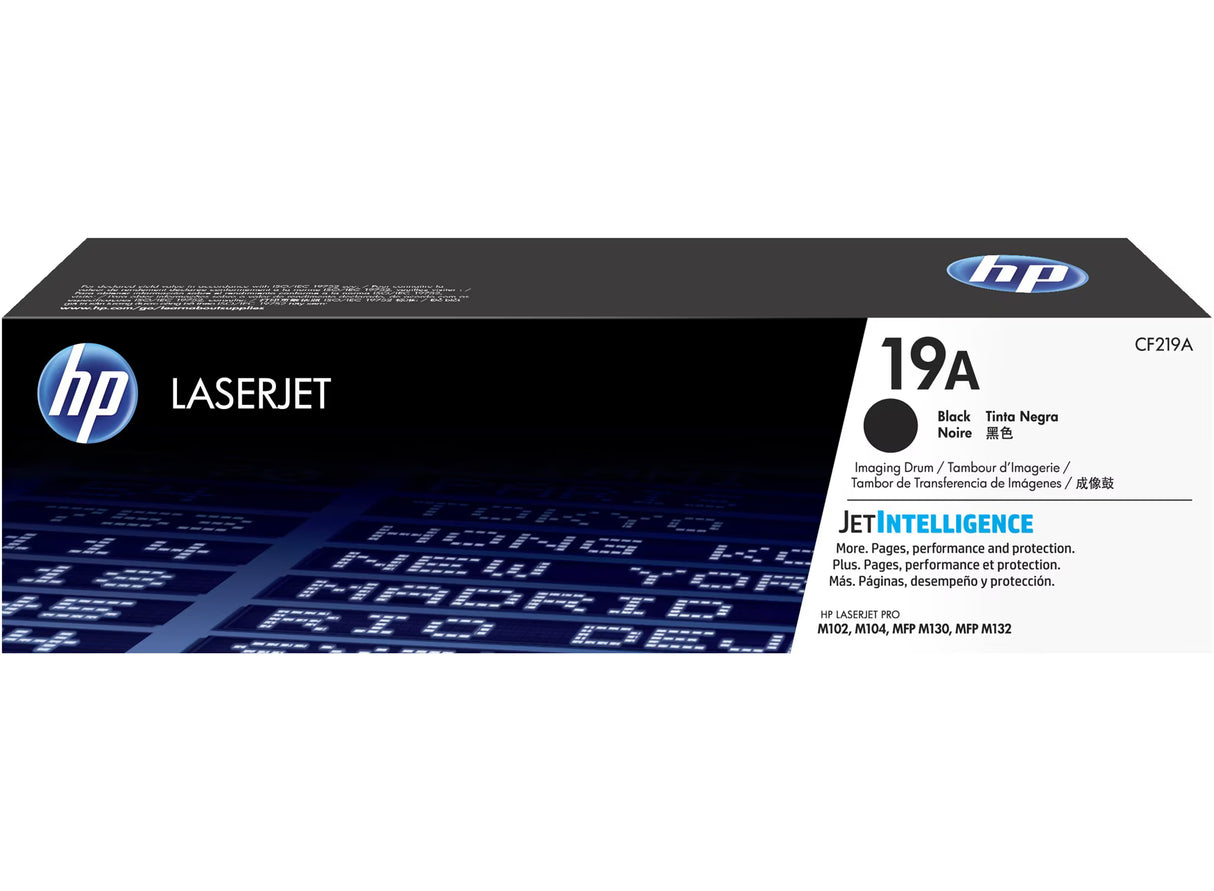 HP 19A Black Original Laserjet Imaging Drum Toner Cartridge - CF219A