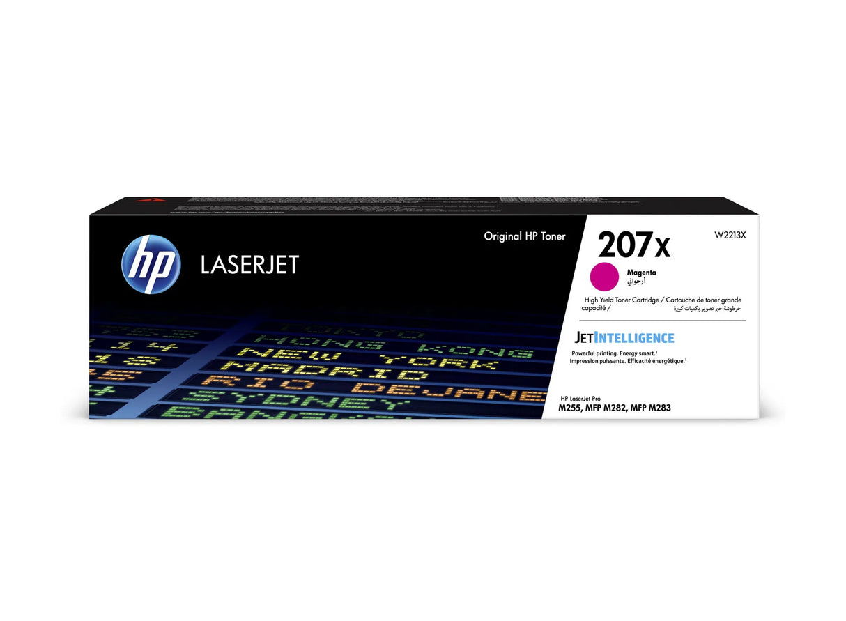 HP 207X High Yield Magenta Original LaserJet Toner Cartridge - W2213X