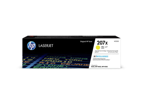 HP 207X High Yield Yellow Original LaserJet Toner Cartridge - W2212X