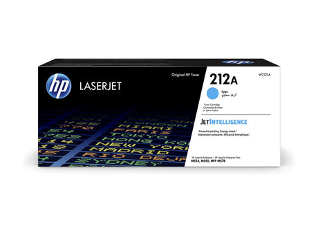 HP 212A Cyan Original LaserJet Toner Cartridge - W2121A