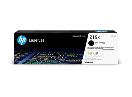 HP 219X High Yield Black Original LaserJet Toner Cartridge - W2190X