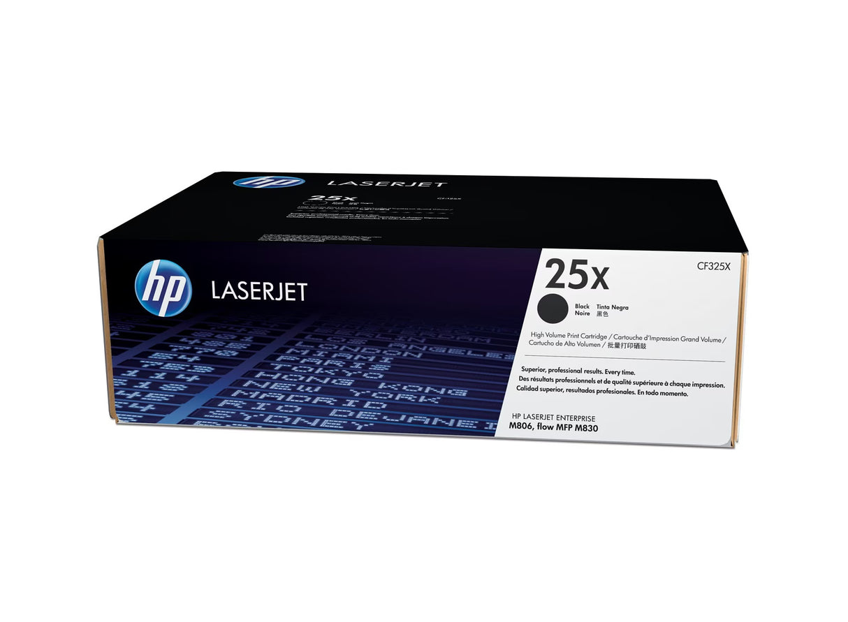 HP 25X High Yield Black Original LaserJet Toner Cartridge - CF325X