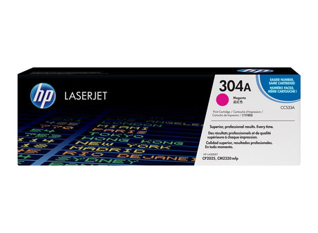 HP 304A Magenta Original Laserjet Toner Cartridge - CC533A