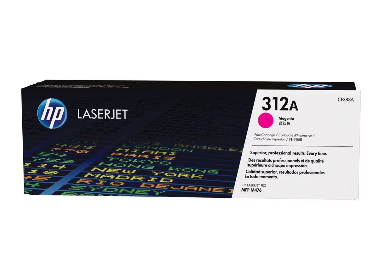 HP 312A Magenta Original LaserJet Toner Cartridge - CF383A