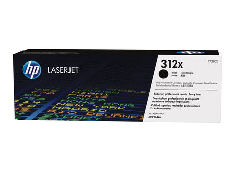 HP 312X High Yield Black Original LaserJet Toner Cartridge - CF380X