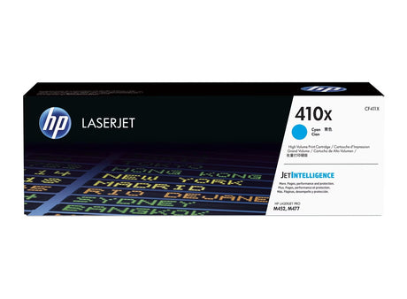 HP 410X High Yield Cyan Original LaserJet Toner Cartridge - CF411X