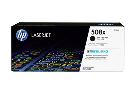 HP 508X High Yield Black Original LaserJet Toner Cartridge - CF360X