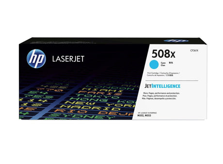 HP 508X High Yield Cyan Original LaserJet Toner Cartridge - CF361X
