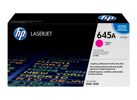 HP 645A Cyan Original Laserjet Toner Cartridge - C9731A