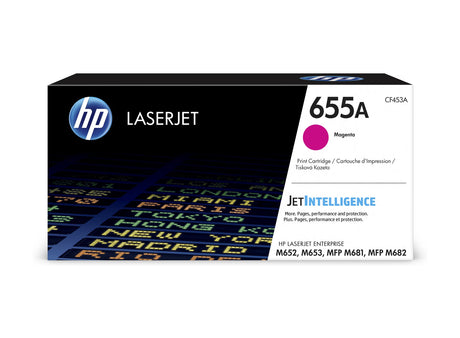 HP 655A Magenta Original Laserjet Toner Cartridge - CF453A