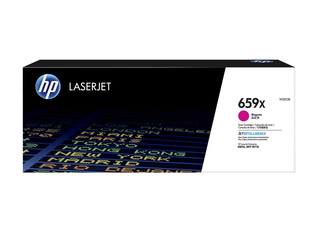 HP 659X High Yield Cyan Original LaserJet Toner Cartridge - W2011X