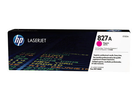 HP 827A Magenta Original Laserjet Toner Cartridge - CF303A