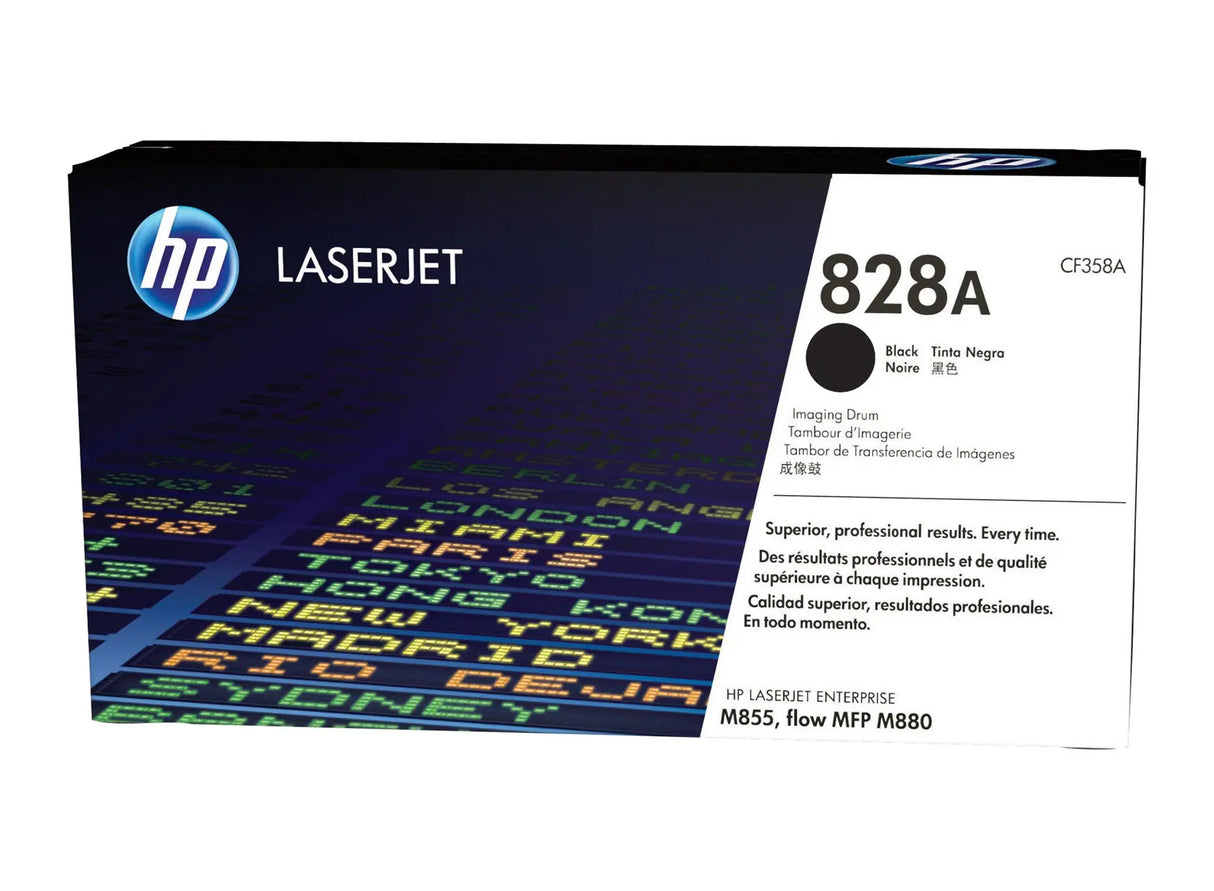 HP 828A Black Original Laserjet Imaging Drum Toner Cartridge - CF358A