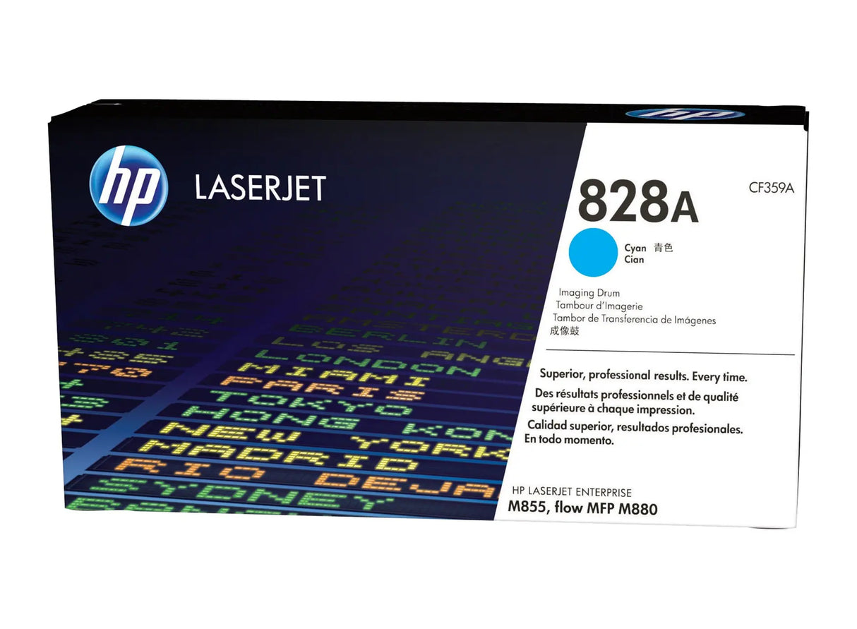 HP 828A Cyan Original Laserjet Imaging Drum Toner Cartridge - CF359A