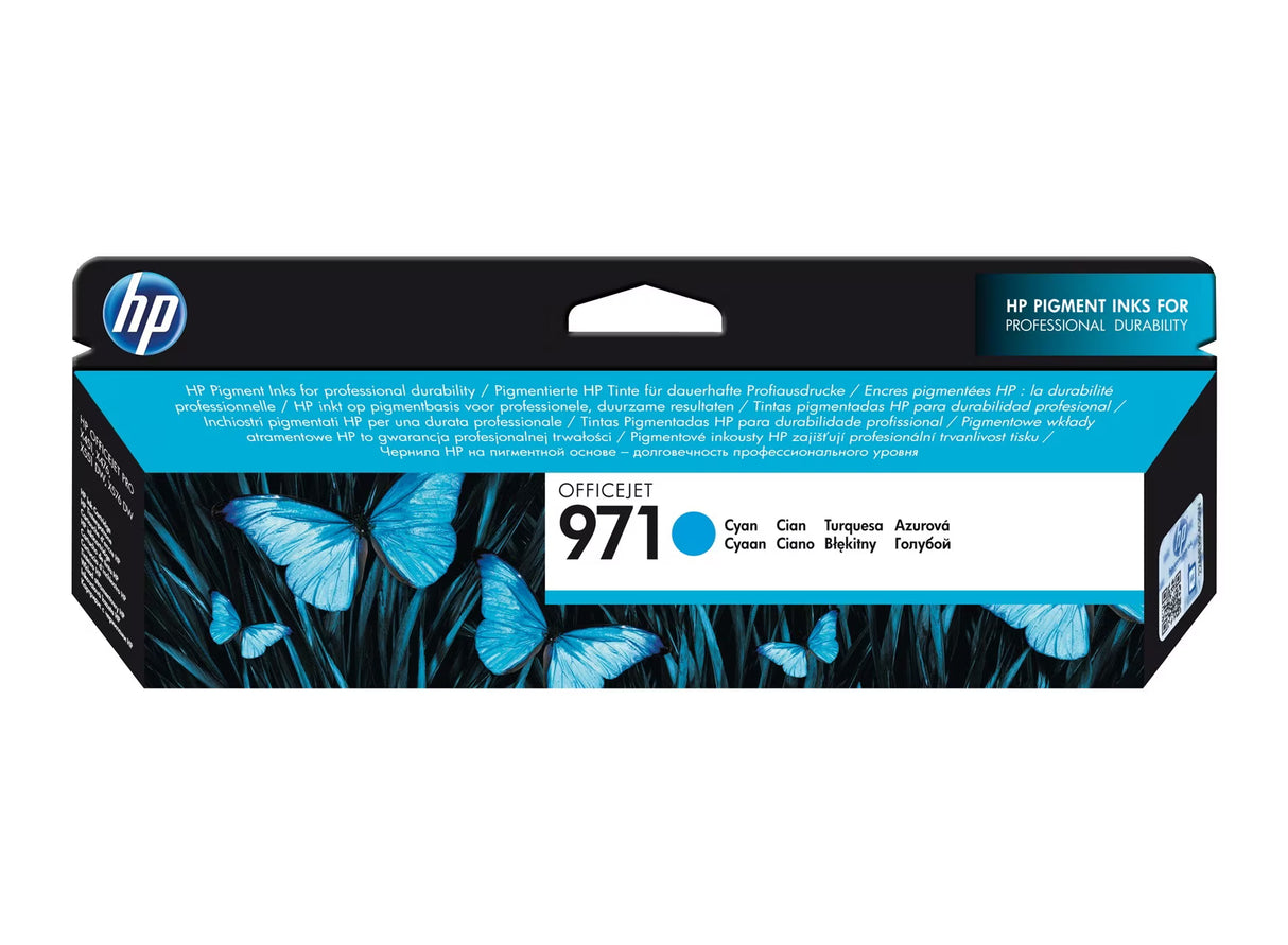 HP 971 Cyan Original Ink Cartridge - CN622AE
