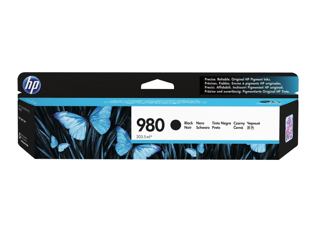 HP 980 Black Original Ink Cartridge - D8J10A