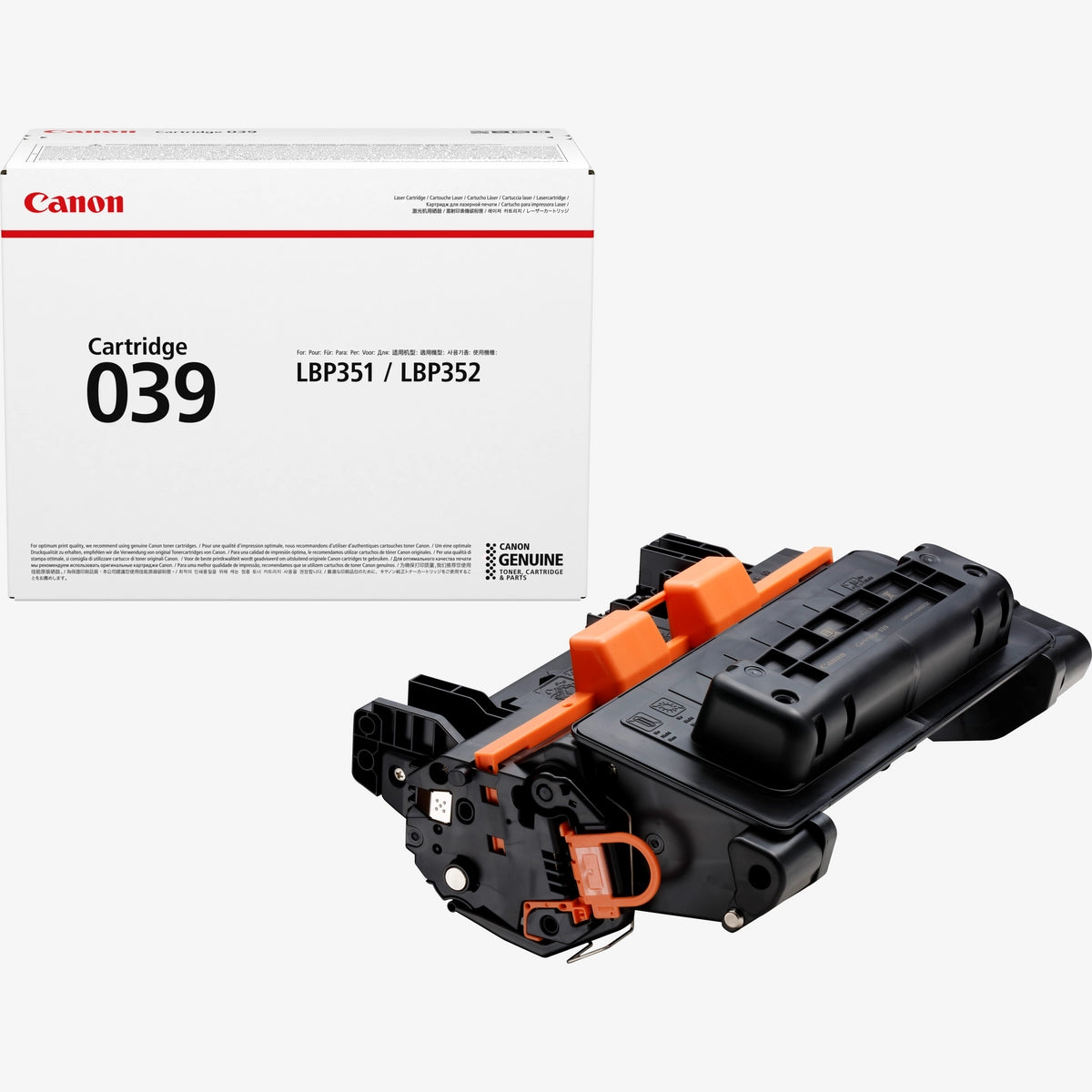 Canon 039 Black Toner Cartridge - 0287C001