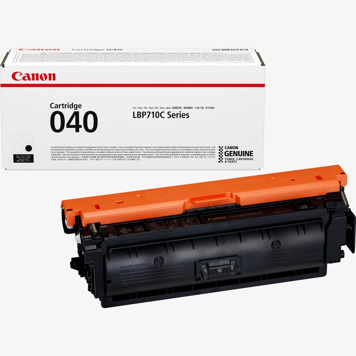 Canon 040BK Black Toner Cartridge - 0460C001