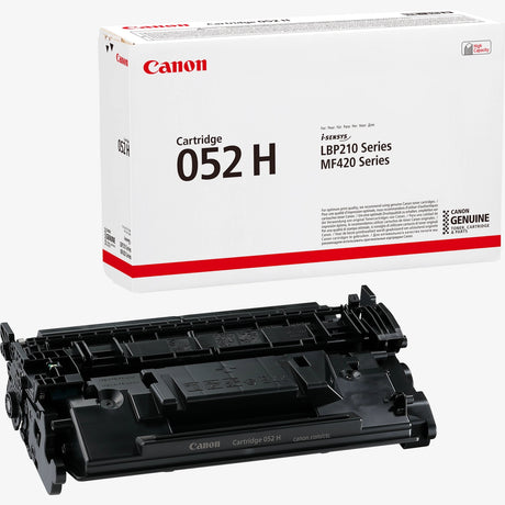 Canon 052H High Yield Black Toner Cartridge - 2200C002