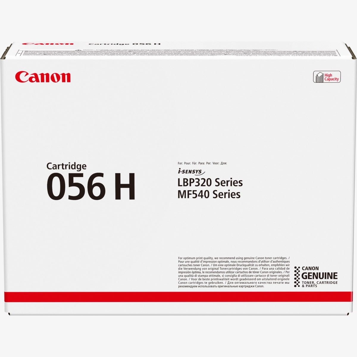 Canon 056H High Yield Black Toner Cartridge - 3008C002