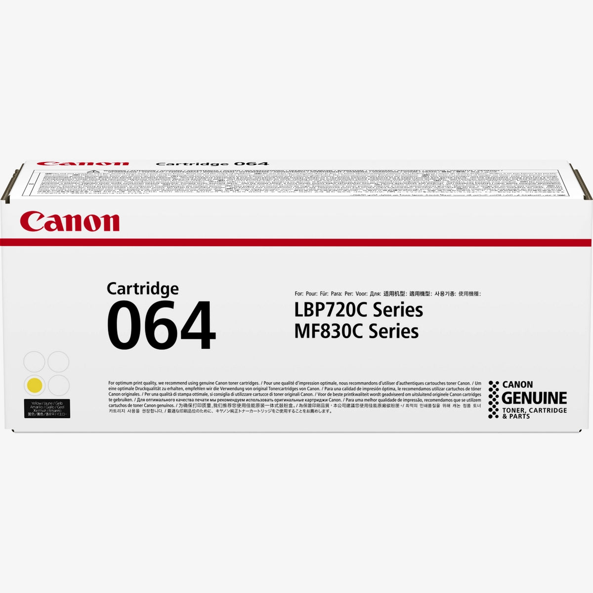 Canon 064 Yellow Toner Cartridge - 4931C001