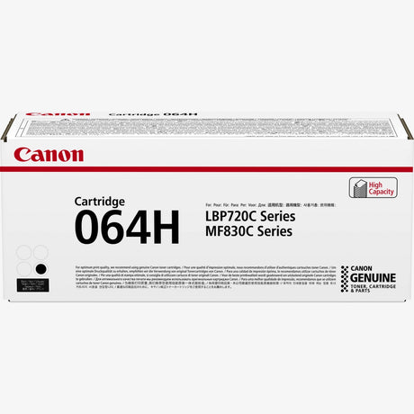 Canon 064H High Yield Black Toner Cartridge - 4938C001