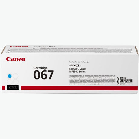 Canon 067 Cyan Toner Cartridge - 5101C002