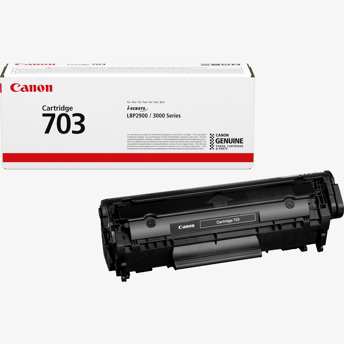 Canon 703 Black Toner Cartridge - 7616A005