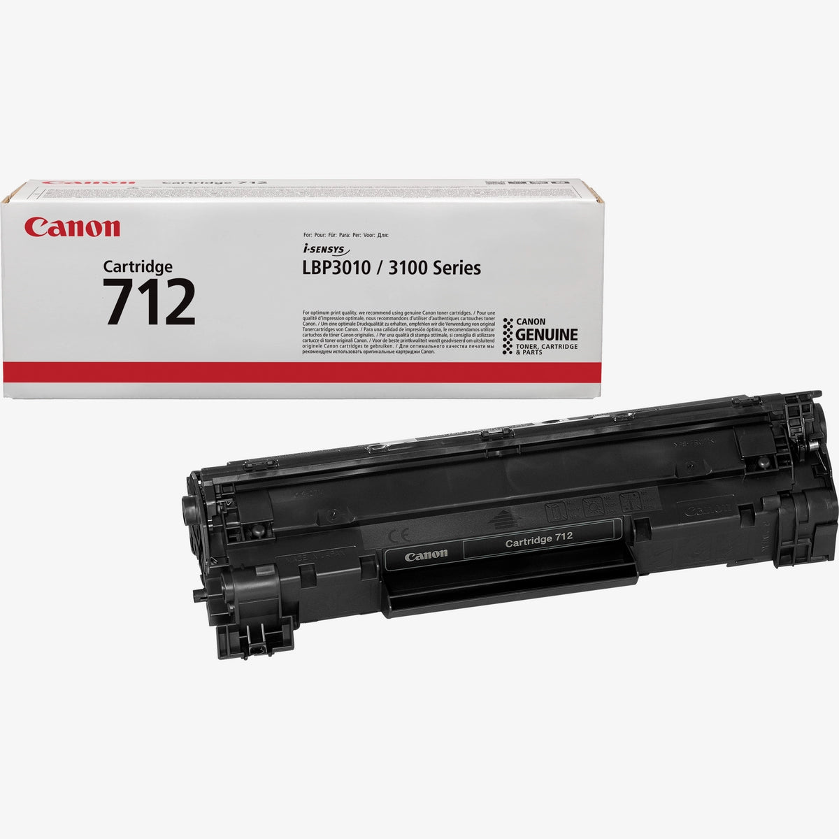 Canon 712 Black Toner Cartridge - 1870B002