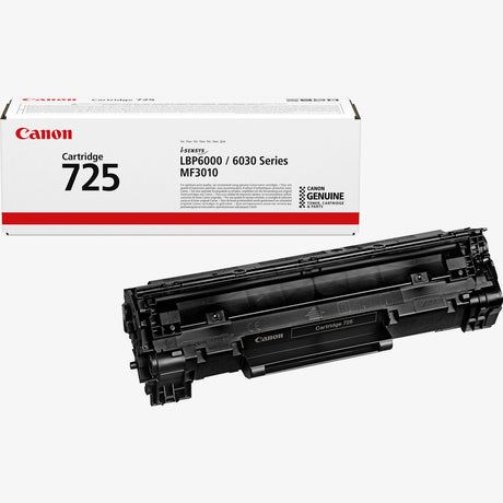 Canon 725 Black Toner Cartridge - 3484B002