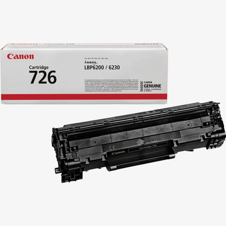 Canon 726 Black Toner Cartridge - 3483B002