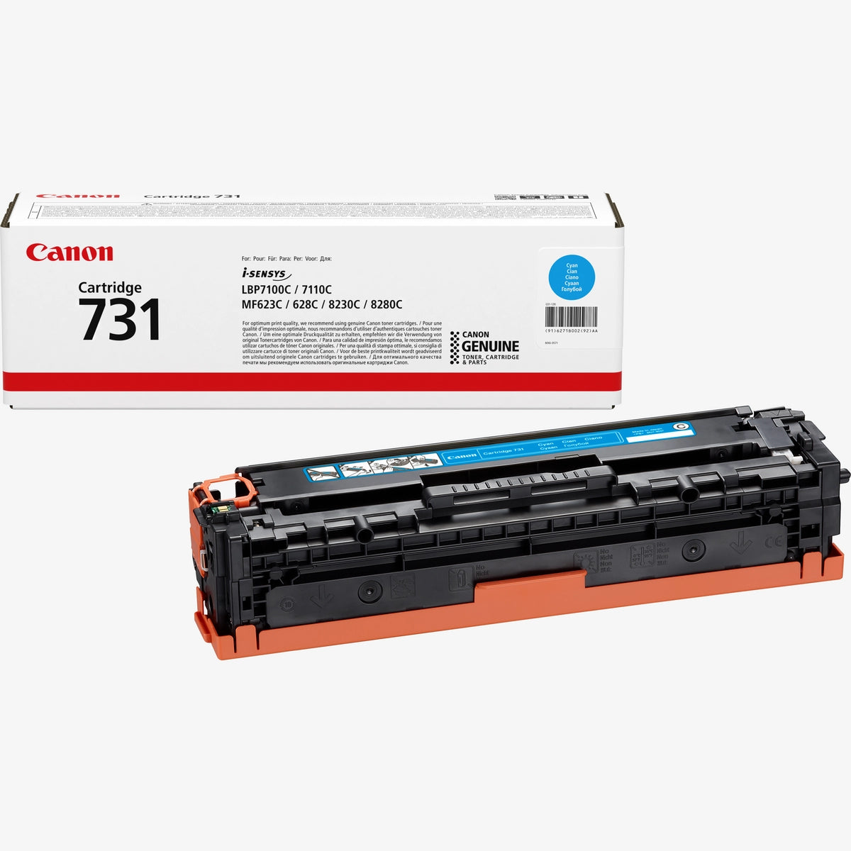 Canon 731C Cyan Toner Cartridge - 6271B002