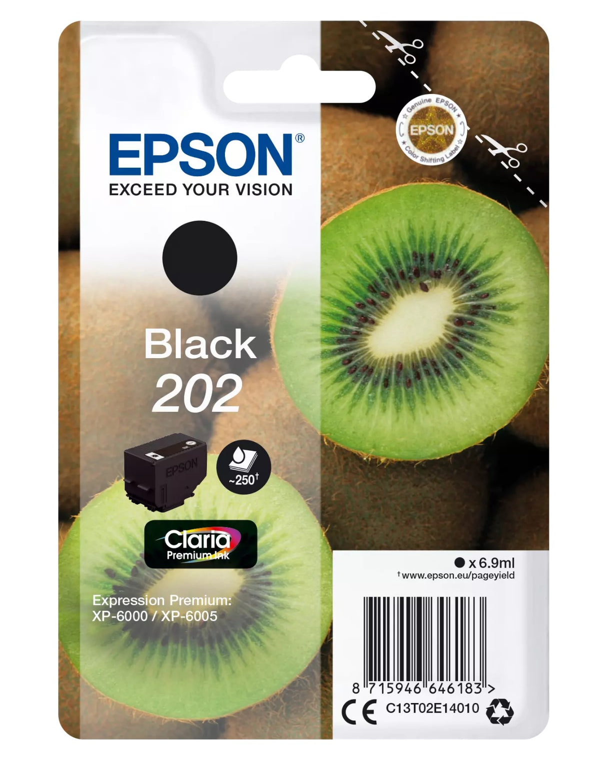 Epson 202 Kiwi Black Ink Cartridge