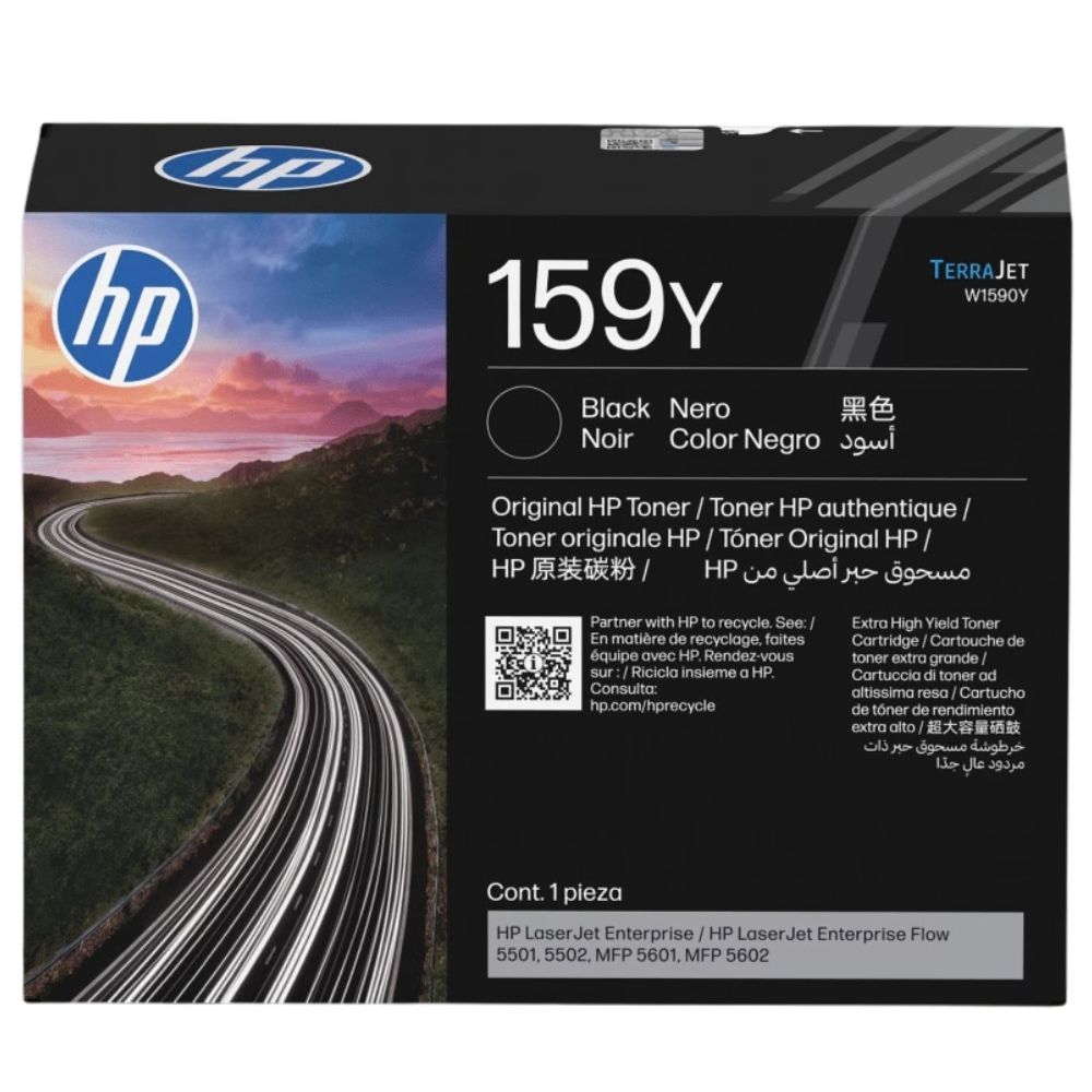 HP 159Y Black Original LaserJet Toner Cartridge - W1590Y