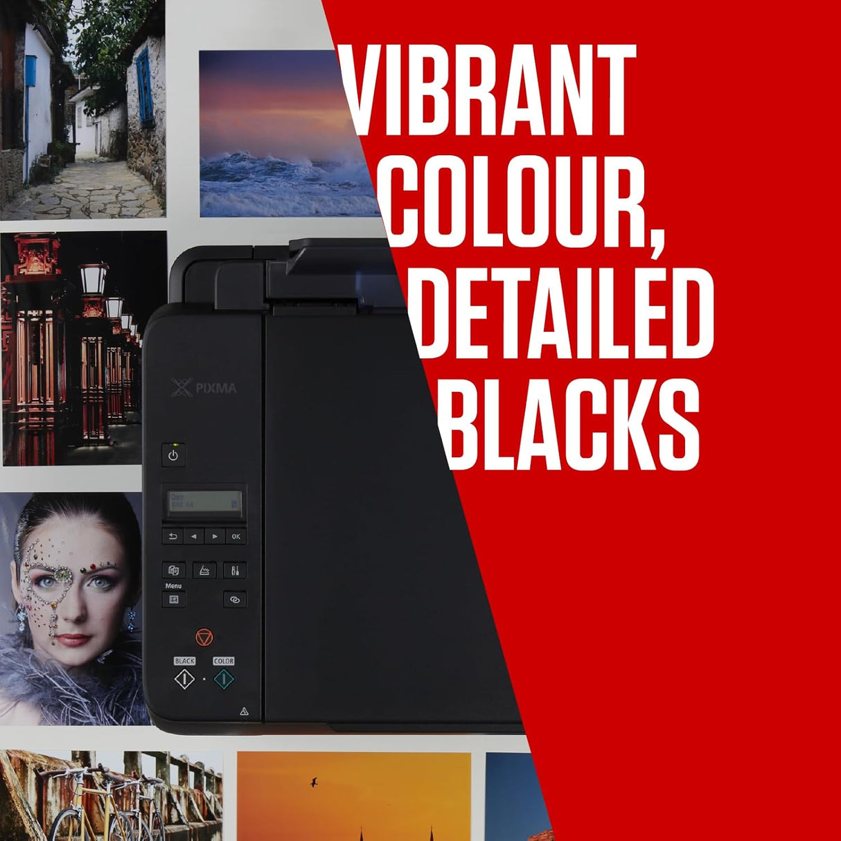 Canon PG-575XL Black Twin and CL-576XL Colour Ink Cartridge Combo Pack - 5437C004