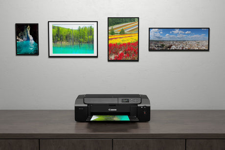 a canon printer in a home