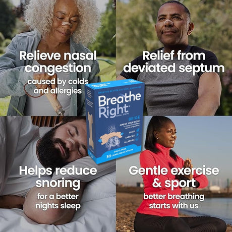 the benefits of breathe right nasal strips for snoring