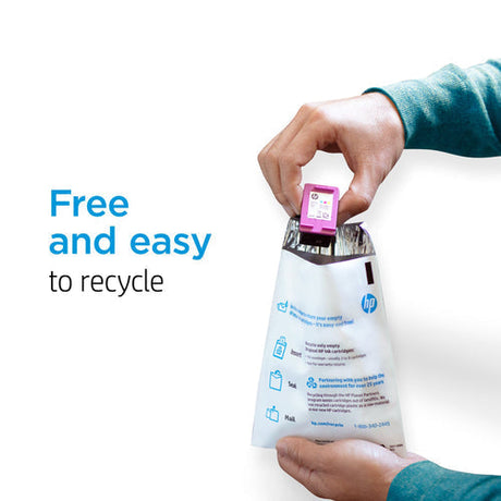 recycling hp inks with our pre-paid recycling bags