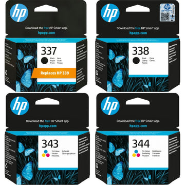 HP 337 / 338 / 343 / 344 Inks