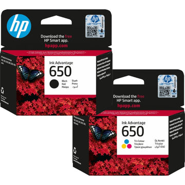 HP 650 Inks