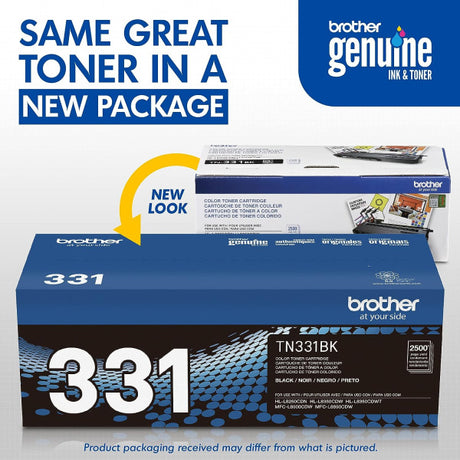 Brother TN-3380TWIN 2-Pack Black High Yield Toner Cartridges