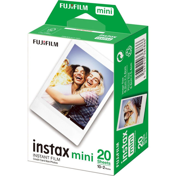Fujifilm Instax Mini Film 20 Shot Pack x 2 Bundle