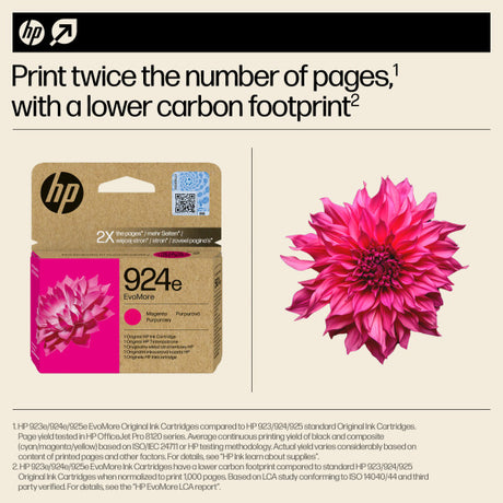 HP 924e EvoMore Magenta Ink Cartridge - 4K0U8NE