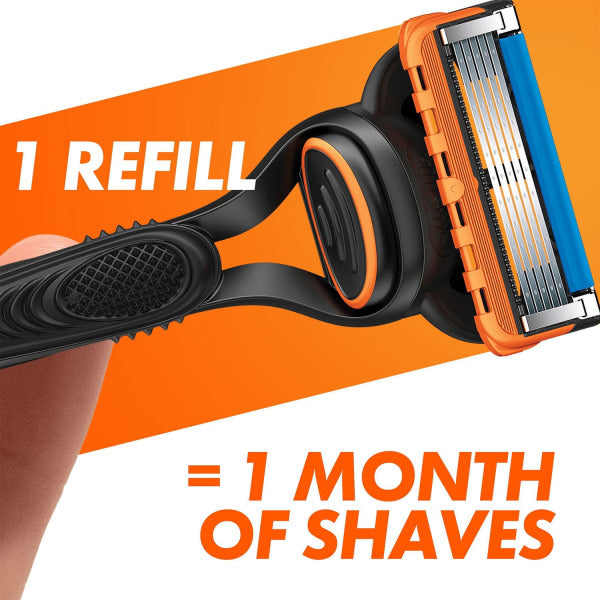 Gillette Fusion5 Men’s Razor Blade Refills – 8 Pack of Replacement Shaving Blades