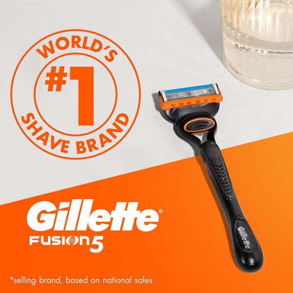 Gillette Fusion5 Men’s Razor Blade Refills – 4 Pack of Replacement Shaving Blades
