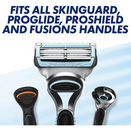 Gillette SkinGuard Sensitive Razor Blade Refills - 4 Pack