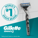 Gillette Mach3 for Men Razor Handle with 1 Razor Blade Head