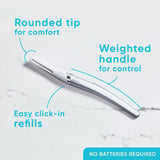 Gillette Venus Dermaplaning Facial Razor Kit – Refillable Dermaplaner with 1 Blade for Fine Hair & Exfoliation